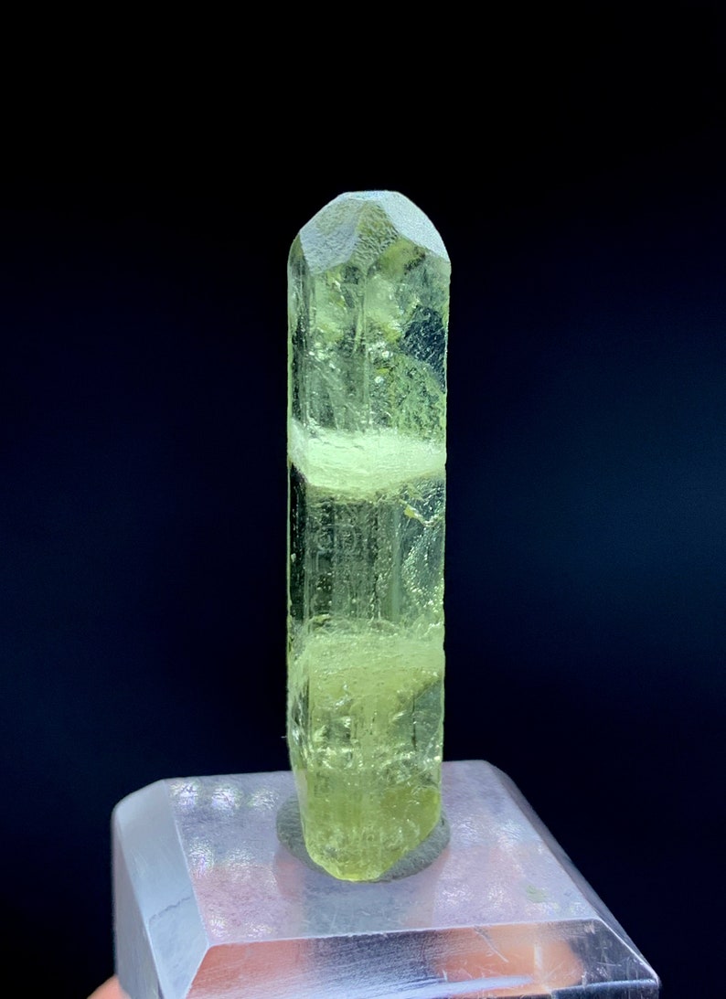 Terminated Heliodor beryl Crystal, Raw Heliodor beryl, Heliodor Gemstone, Heliodor Mineral ,Heliodor Specimen, Heliodor Beryl 24.10 Carat image 4