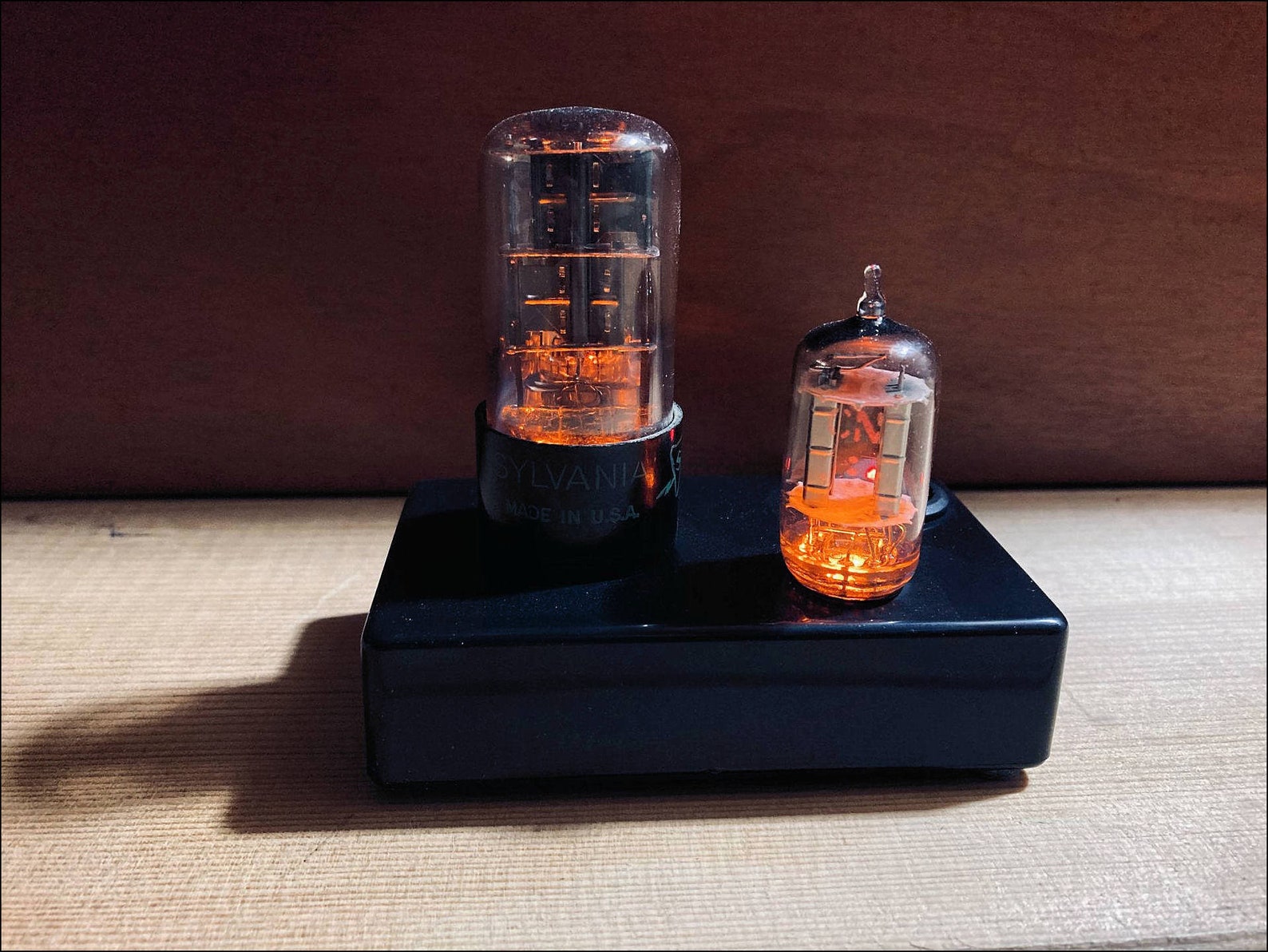 Vintage Audiophile Vacuum Tube Light Fixture Old School Etsy