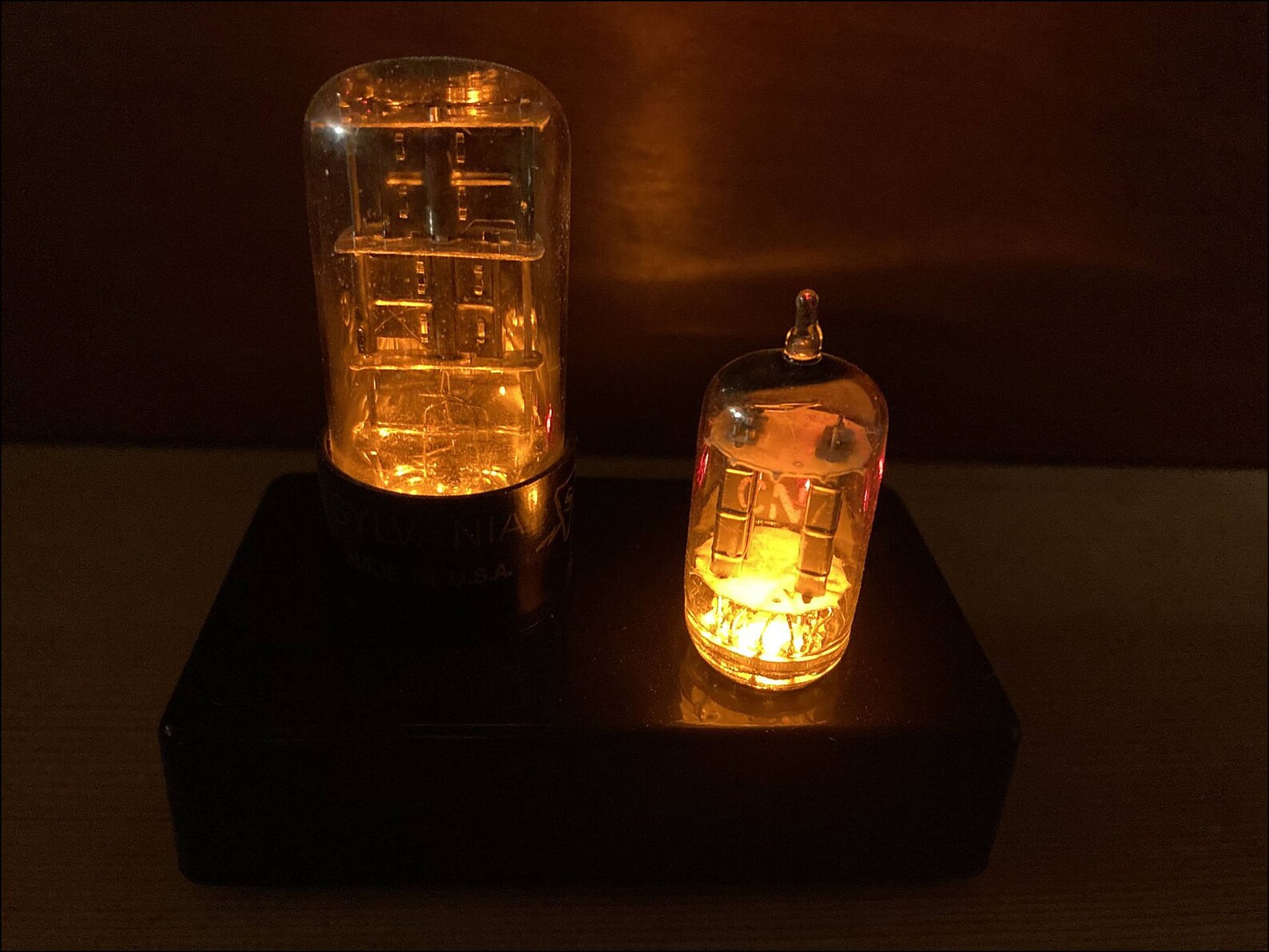 Vintage Audiophile Vacuum Tube Light Fixture Old School Etsy