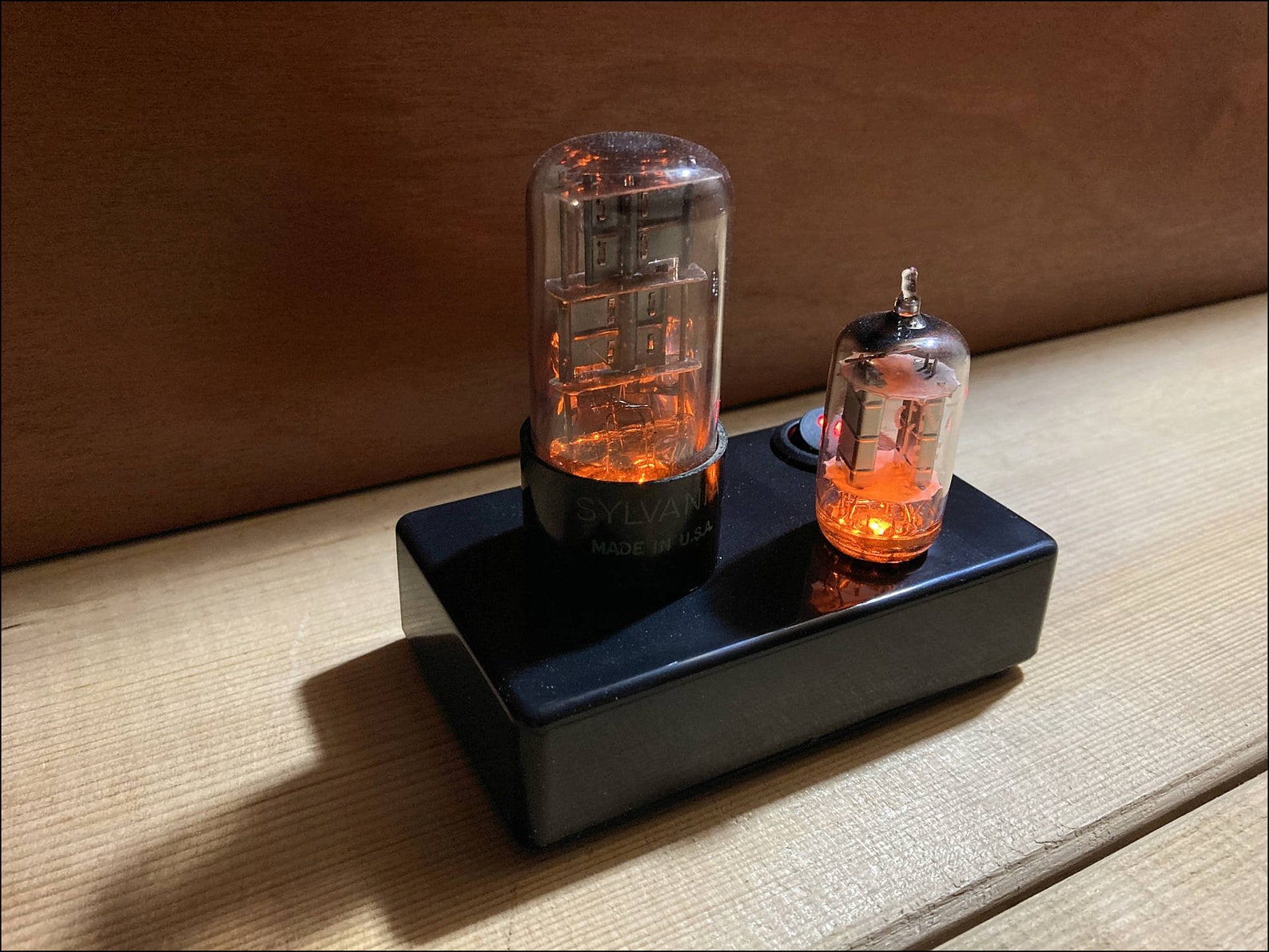 Vintage Audiophile Vacuum Tube Light Fixture Old School Etsy