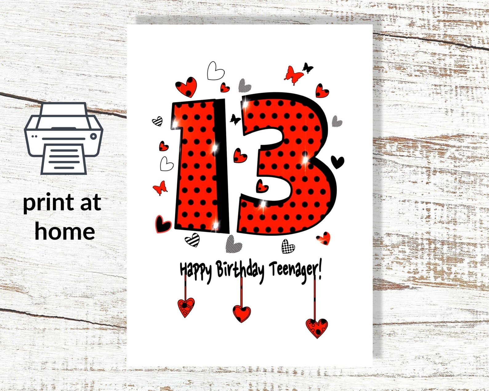 instant-download-13th-birthday-card-to-print-at-home-downloadable-printable-digital-for-boy-or