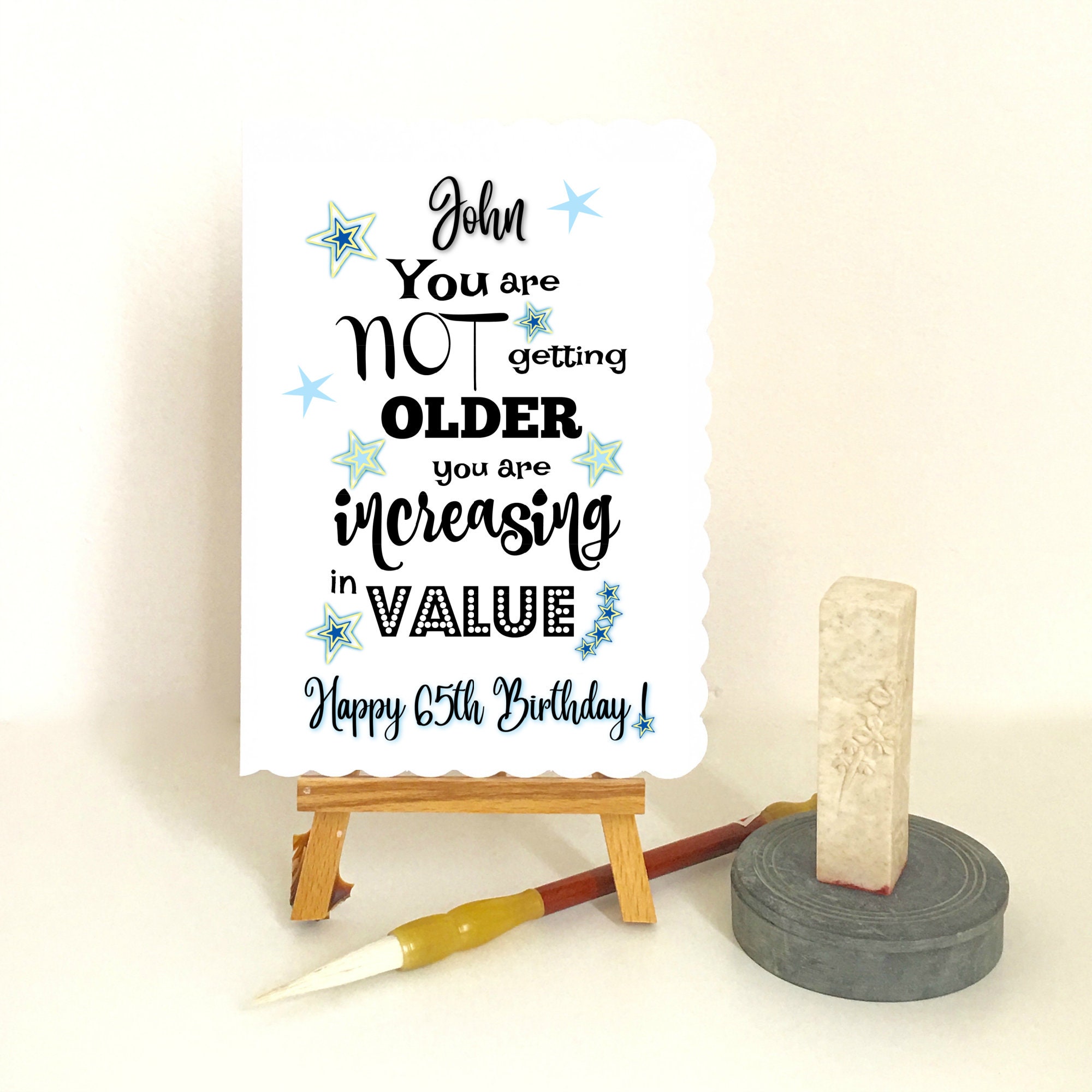 Handmade 65th Birthday Card Ideas