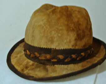 Amadou Fedora Mushroom Hat Artist's 