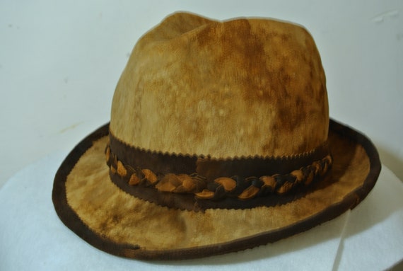Amadou Fedora Mushroom Hat Artist's 