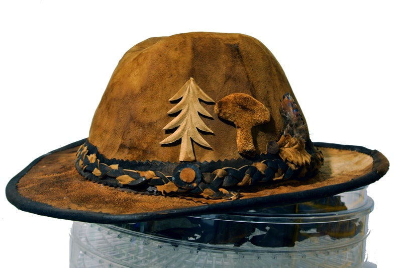 Amadou hat Mushroom-hunter P. Stamets fashion from Corund | Etsy