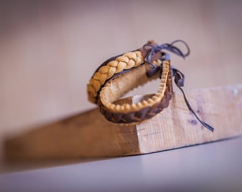 Amadou bracelet -braided