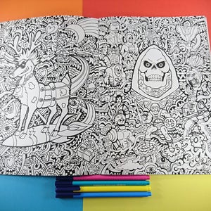 Coloring Book, Coloring Pages, Colouring Book, Colouring Pages, Pages For Colouring, Adult Colouring, Coloring For Grown Ups, Activity Book. image 5