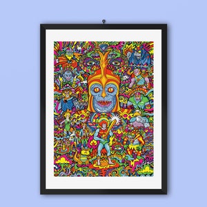 Thundercats Art Print, Dibujos animados clásicos, década de 1980, Obra de arte original, Regalo de marido, Regalo de esposa, Regalo de papá, Regalo de mamá, Regalo de novio, Regalo de novia