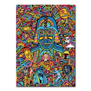 Carte Star Wars, carte d'anniversaire, carte Dark Vador, carte pour lui, carte petit ami, carte papa, science-fiction