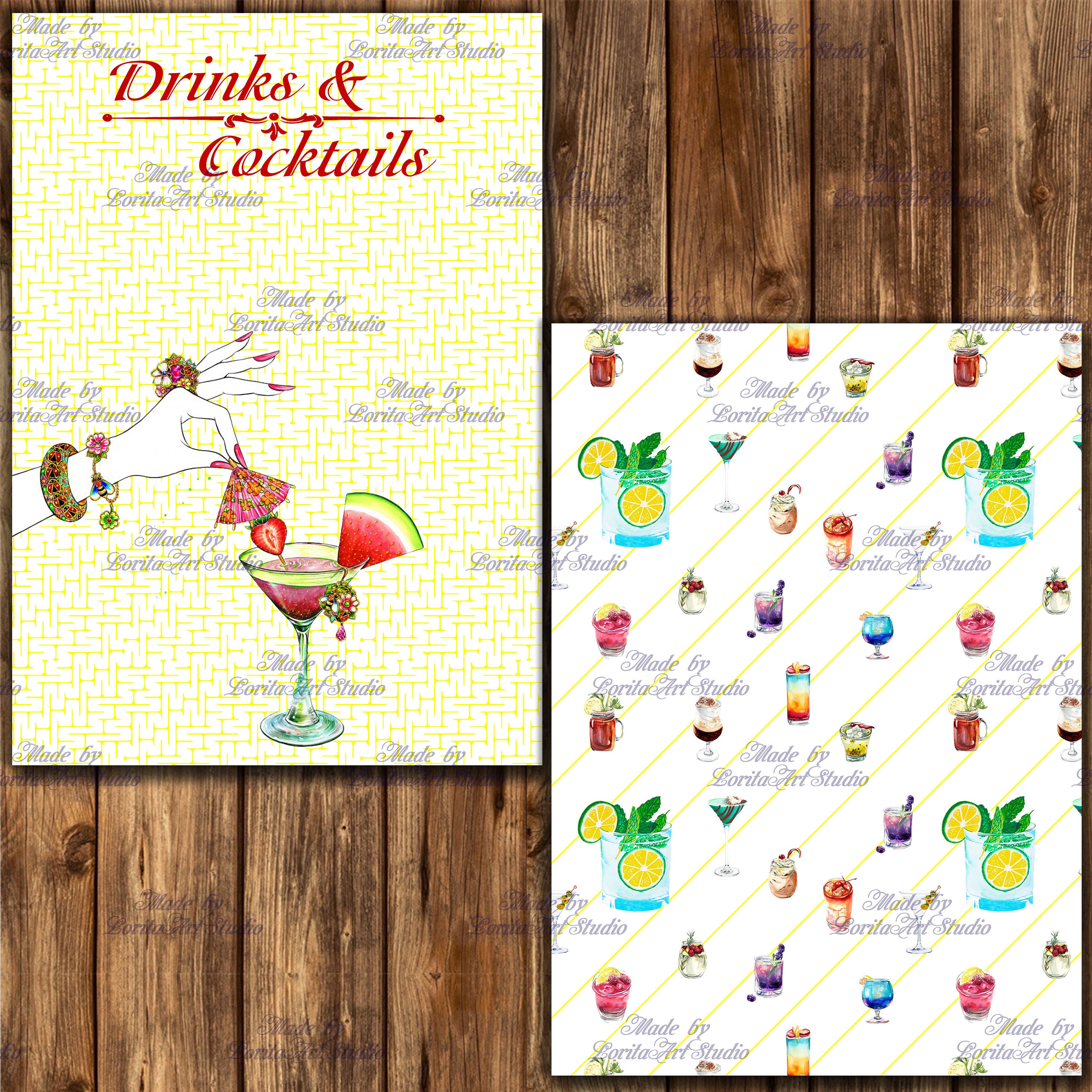 Recipe Book Collection, Cooking Paper Pack, Printable, Scrapbooking ...
