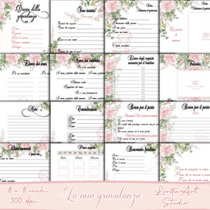 Diario La mia gravidanza, La mia gravidanza, formato digitale, Scrapbooking