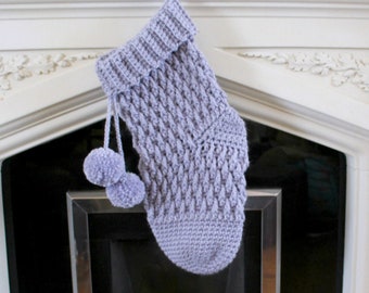 CROCHET PDF PATTERN: Sugarplum Stocking | Crochet Stocking Pattern, Christmas Crochet, Easy Crochet Stocking, Christmas Stocking, Christmas