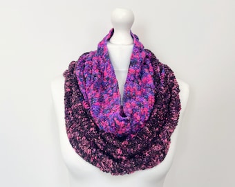 PRINTED CROCHET PATTERN: Festival Fusion Cowl | funnel shaped cowl, crochet cowl, unique crochet cowl, easy crocheted cowl, neck warmer