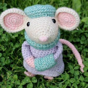 CROCHET PDF PATTERN: Angelica Mouse | Amigurumi mouse, amigurumi toy, Crochet mouse,  fun amigurumi, cute crochet, toy, amigurumi pattern uk