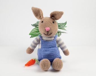 CROCHET PDF PATTERN: Bexley Bunny Rabbit | amigurumi bunny, crochet bunny, amigurumi rabbit, crochet rabbit, crochet, crochet Easter Bunny