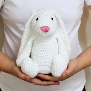 CROCHET PDF PATTERN: Cuddle Bunny | amigurumi bunny, crochet bunny, amigurumi rabbit, crochet rabbit, cute crochet, crochet Easter Bunny