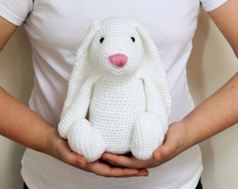 CROCHET PDF PATTERN: Cuddle Bunny | amigurumi bunny, crochet bunny, amigurumi rabbit, crochet rabbit, cute crochet, crochet Easter Bunny