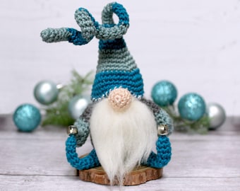 CROCHET PDF PATTERN: Nordic Twist Gnome | Amigurumi gnome, crochet gnome, Scandinavian Gnome, fun amigurumi, cute crochet toy, nordic decor