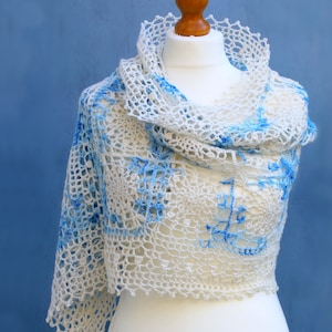 CROCHET PDF PATTERN: Solstice Garden Wrap | Crochet Shawl Pattern, Lace Shawl Crochet, Crochet Wrap Pattern, Crochet Shawl, Lacy Crochet