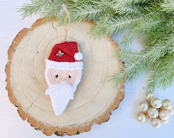 CROCHET KIT | Jolly St Nick Decoration, DIY Crochet Kit, Santa, Father Christmas, Tree ornament, Christmas Crochet, Crochet Stocking Filler