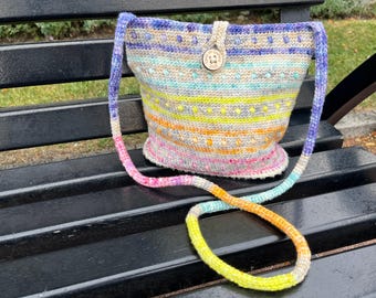 CROCHET PDF PATTERN: Yarnival Crossbody Bag | Crochet Bag, Crochet Handbag, Crochet bag purse, Crochet Shoulder Bag, Crochet Purse, Crochet