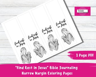 Bible Journaling Margin, Printable, Coffee and Jesus,  DIY, Color Page Images, Art, , Christian Art, Sticker, Bible Study, Coffee Art