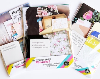 Journaling Cards and Inspiration Variety Pack - Each Package is Unique!