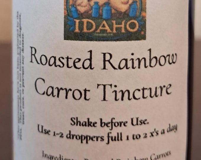 Carrot (Daucus Carota) Rainbow Roasted Tincture Organic