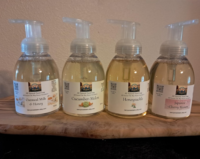 All-Natural Foaming Hand Soap