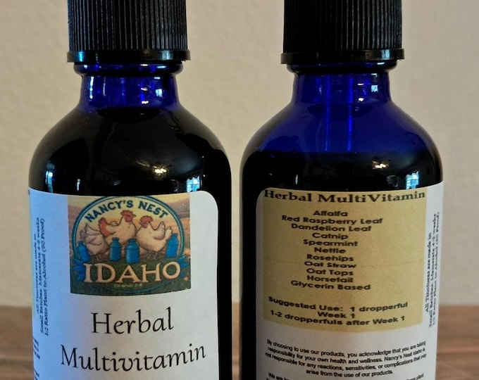 Multivitamin Herbal Organic Tincture