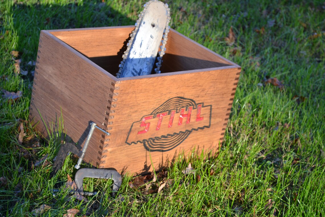 Vintage Stihl Chainsaw Parts Crate Replica for Mancave, Prop, Decor, Storage Etsy