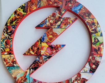 Wooden Superhero Wall Decoration