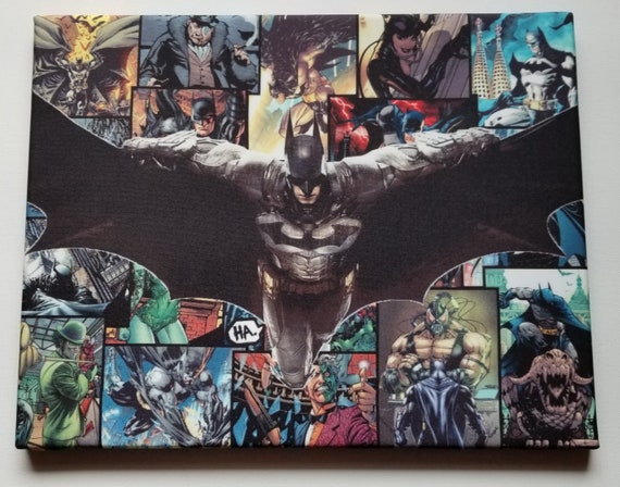 Justice League Comic And Movie Characters 11x14 Canvas Superhero Wall Decor Wall Art Justice League Batman Superman Wonder Woman