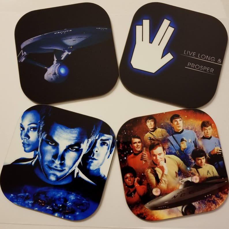 Star Trek-monedero-Capitán Spock-live long and Prosper