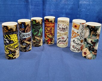 2oz Movie themed Shot Glasses: individual or Sets
