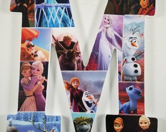 frozen letter z etsy