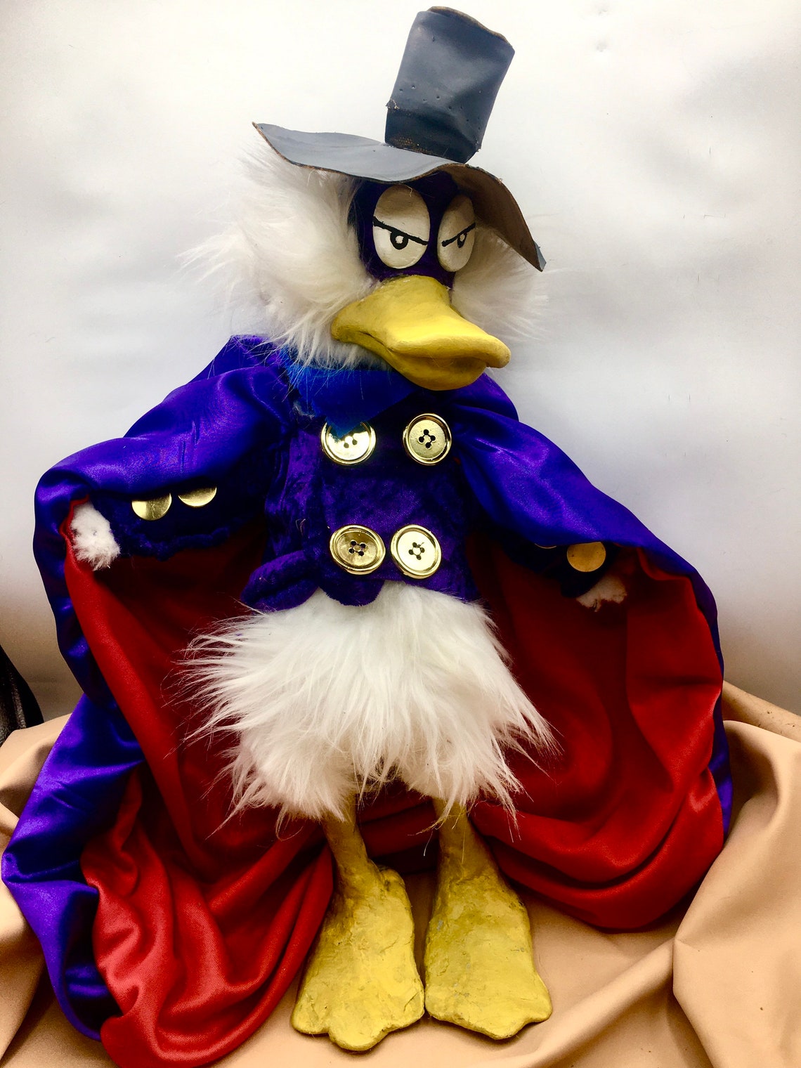 Darkwing Duck plush art doll Etsy