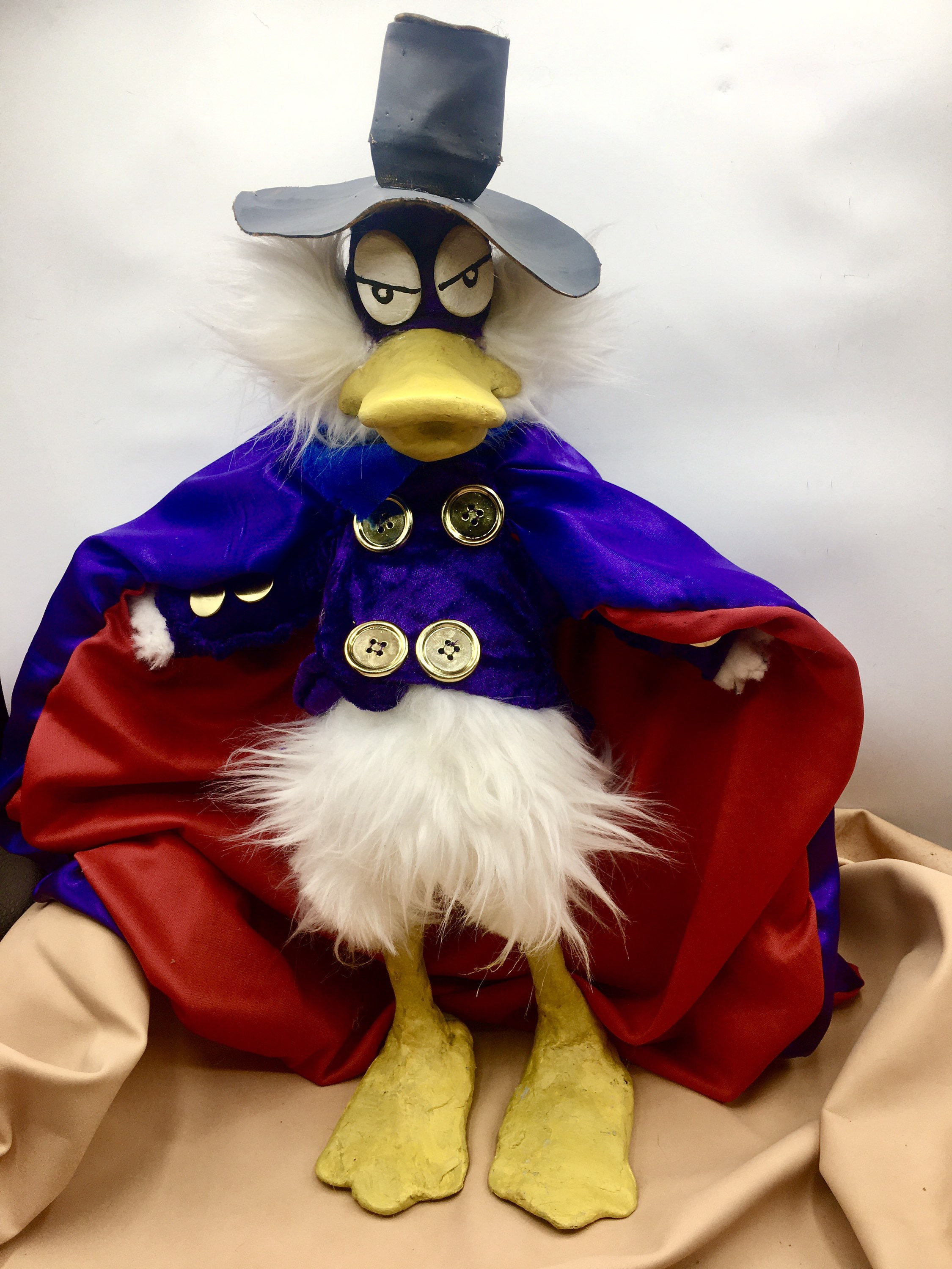 Darkwing Duck plush art doll Etsy