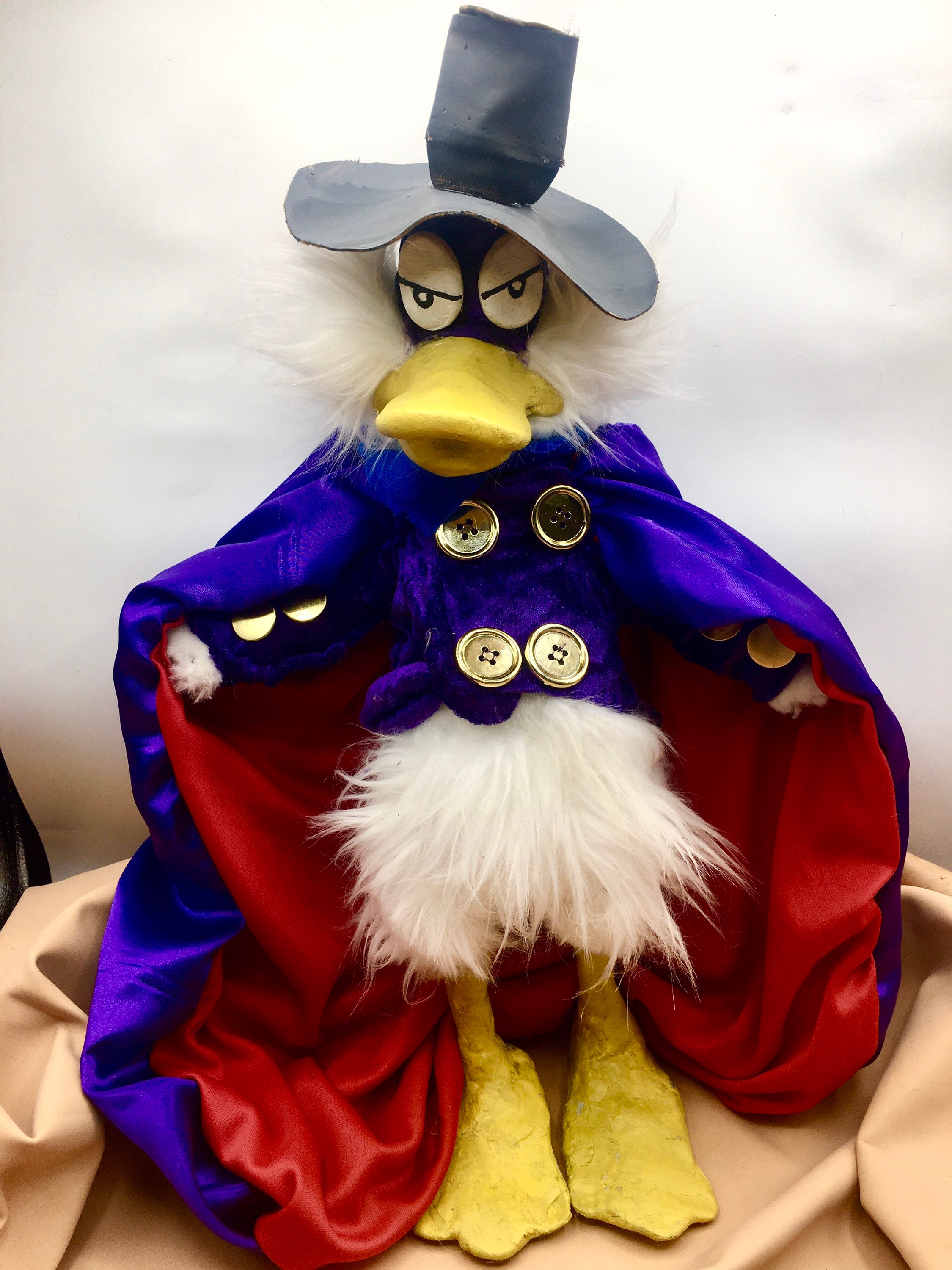 Darkwing Duck plush art doll Etsy