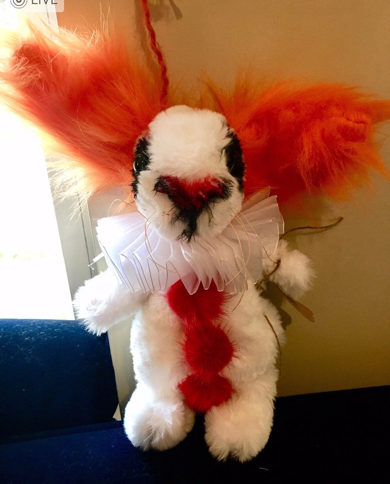 Plush bunny pennywise the clown