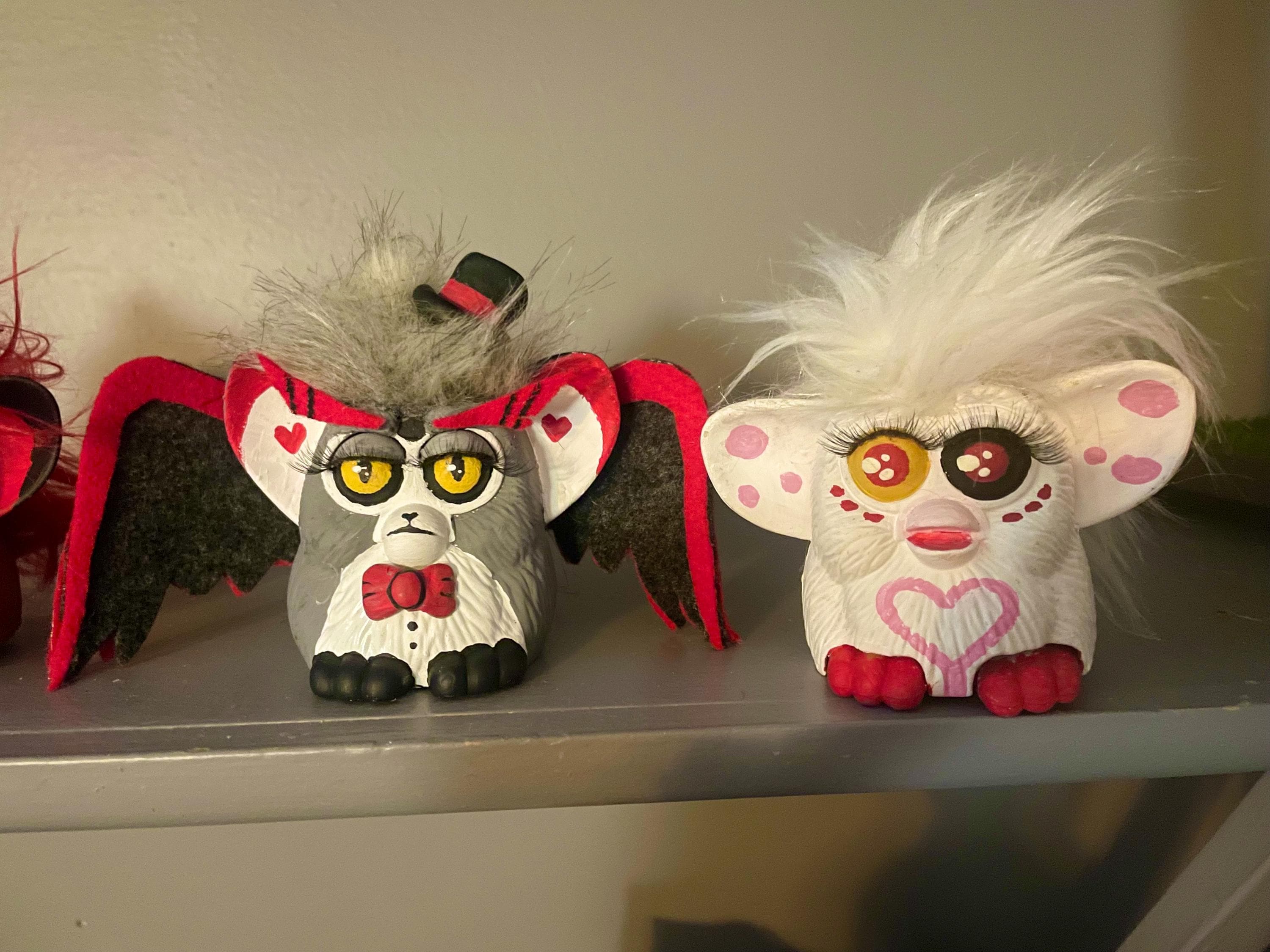Angel Dust Hazbin Hotel Ooak Doll - Etsy