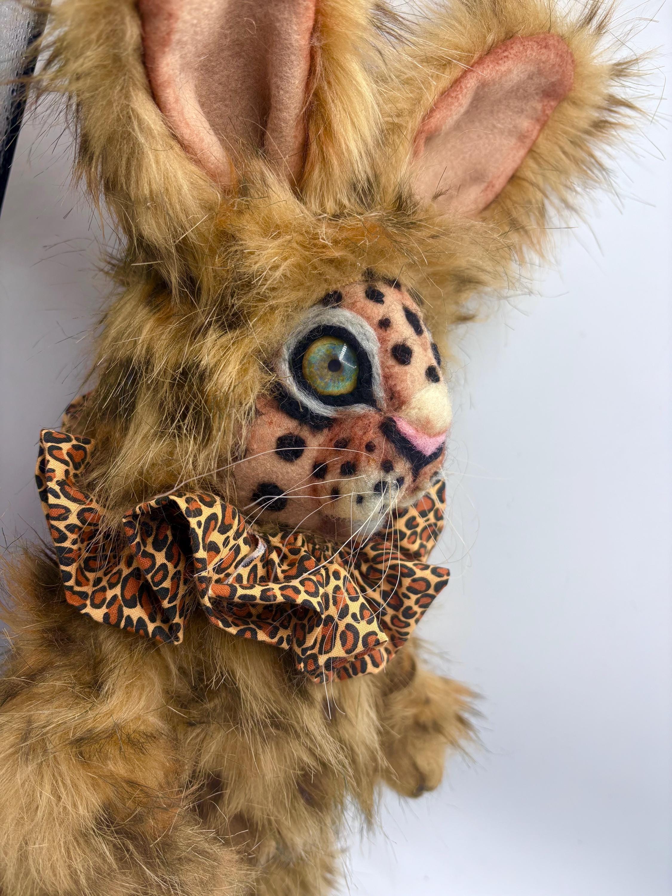 Leopard Rabbit Plush - Etsy