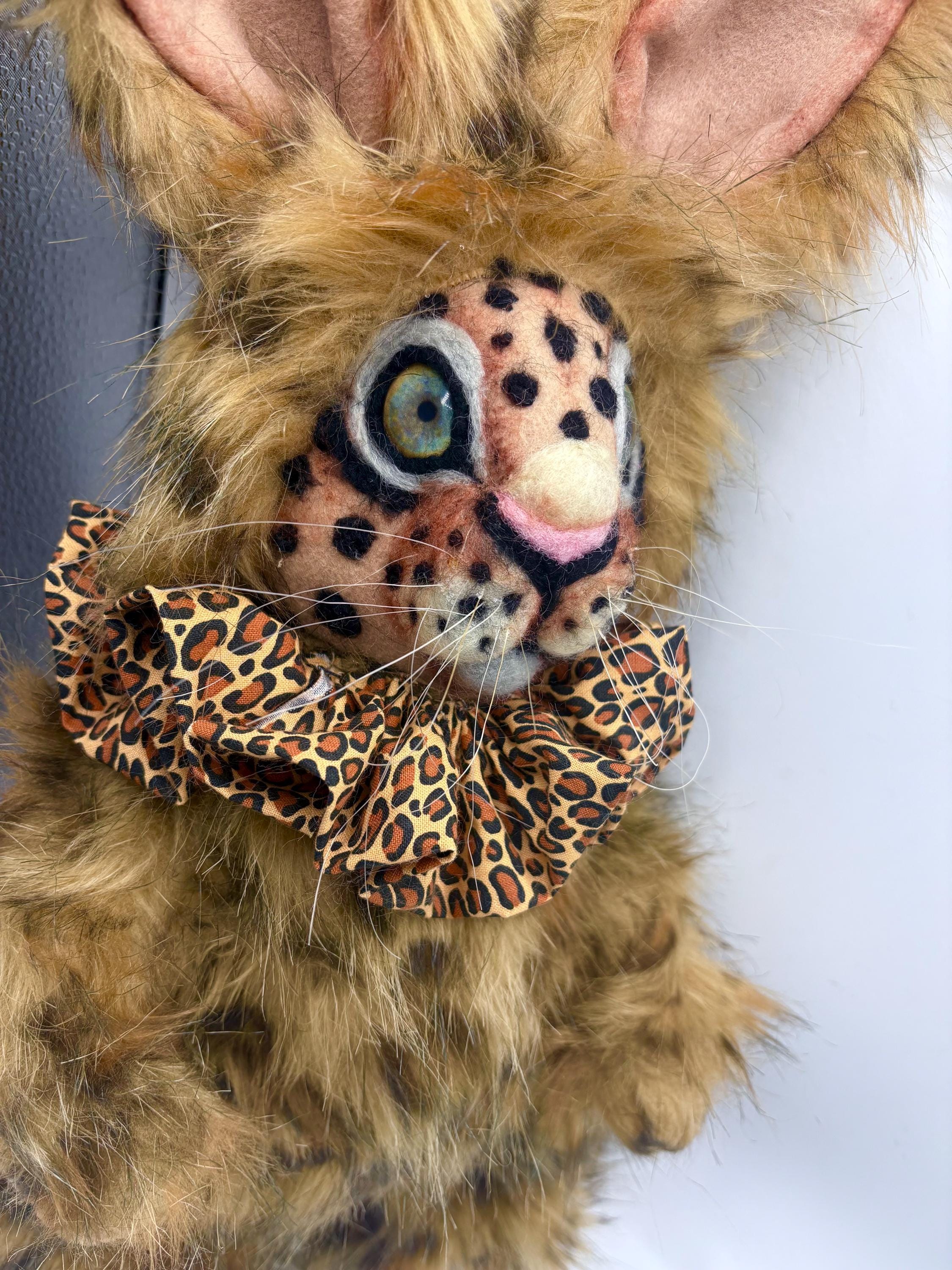 Leopard Rabbit Plush - Etsy