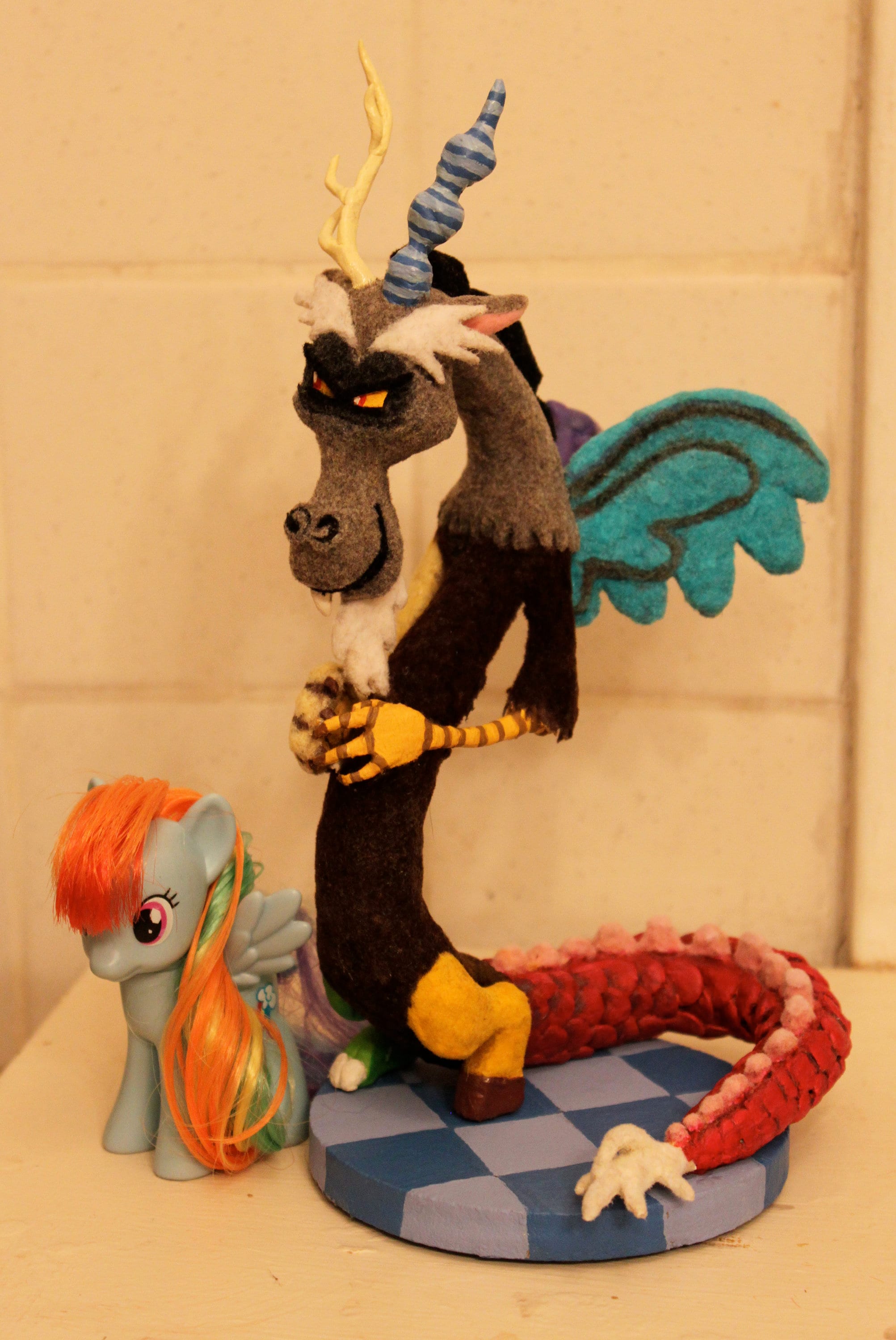 Sculpted Discord From My Little Pony Friendship Is Magic Etsy