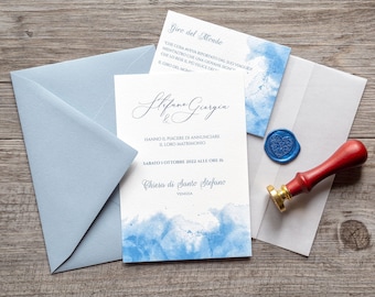 Wedding Invitation | Wedding Kit | Wedding Invitation | SANTORINI - Ref. P13