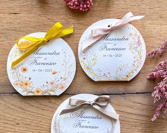 Eco-Friendly Wedding Favors with Personalized Seeds to Plant | Green Wedding Favors | Wedding, Baptism, Communion | Eco-Friendly Gift