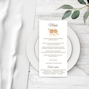 Menú para boda, evento, cumpleaños ? PORTOFINO - Ref. P21