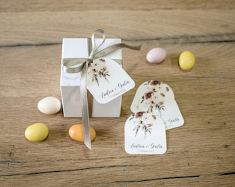 Wedding Tags, Personalized Tags, Confetti Cards, Thank You Cards | BOHO
