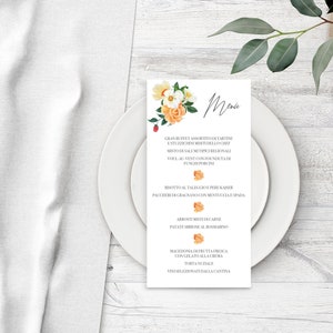 Menú para boda, evento, cumpleaños ? ALOHA - Ref. P20
