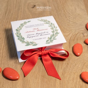 Scatoline porta confetti per laurea | Scatoline laurea | Bomboniera di laurea | Laurea | Laurea